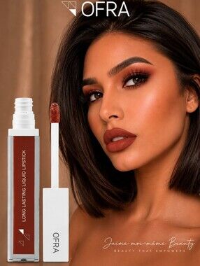 OFRA Matte Liquid Lipstick in Canyon- Nude Terracotta